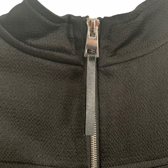 NWT A.L.C Garrison dress in black long sleeve mock - Picture 8 of 14